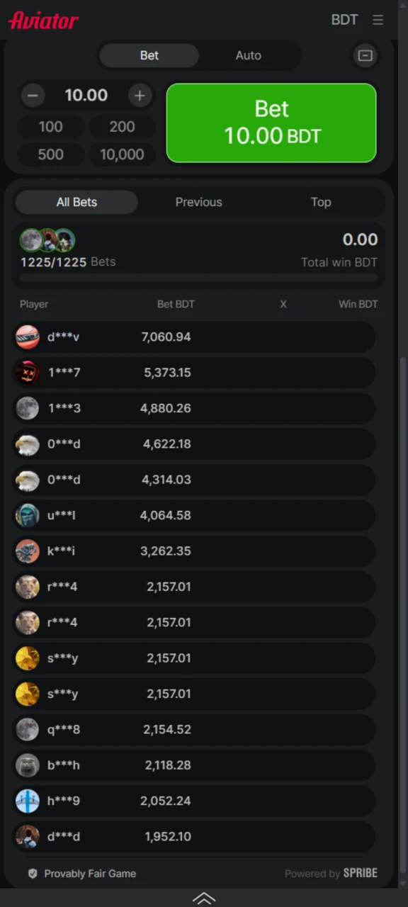 Check out the stats and other information in the Aviator game on the WinWin platform.