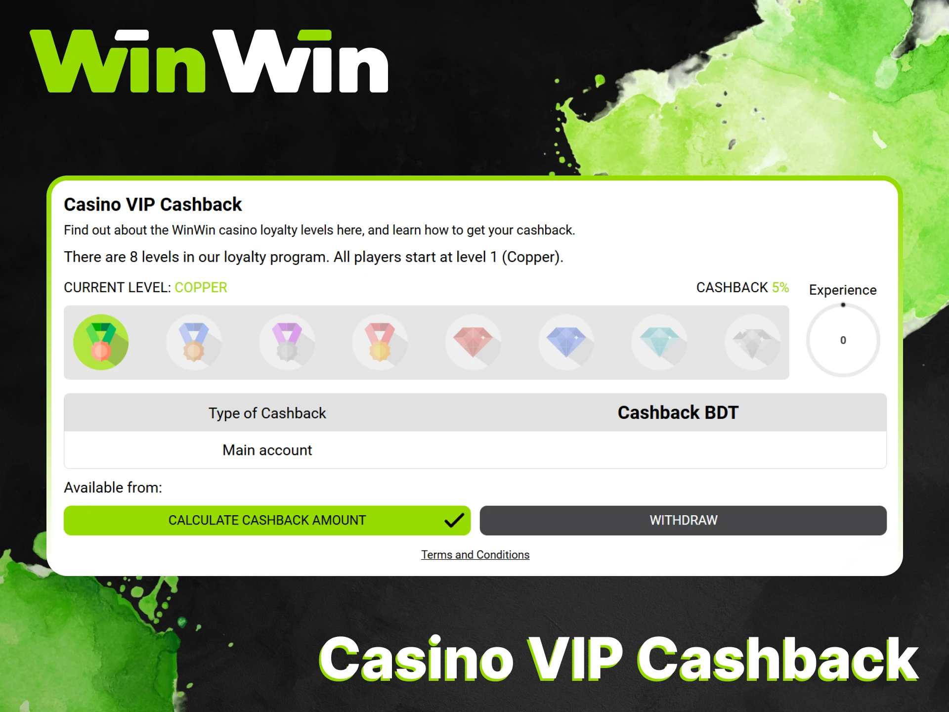 Join the VIP program to get rewards from WinWin.